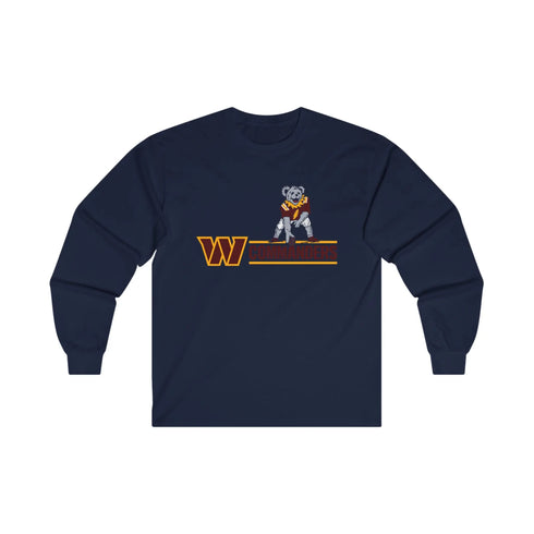 Washington Commanders Dancing Bear Long Sleeve Tee - NFL - StealieShop
